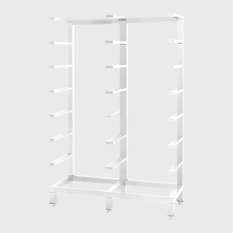 Úložný stojan na lékařský koš z nerezové oceli