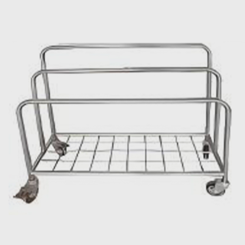 Vozík na zásobník papíru z nerezové oceli