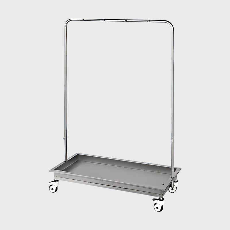 Pohyblivý stojan na lékařské mopy z nerezové oceli